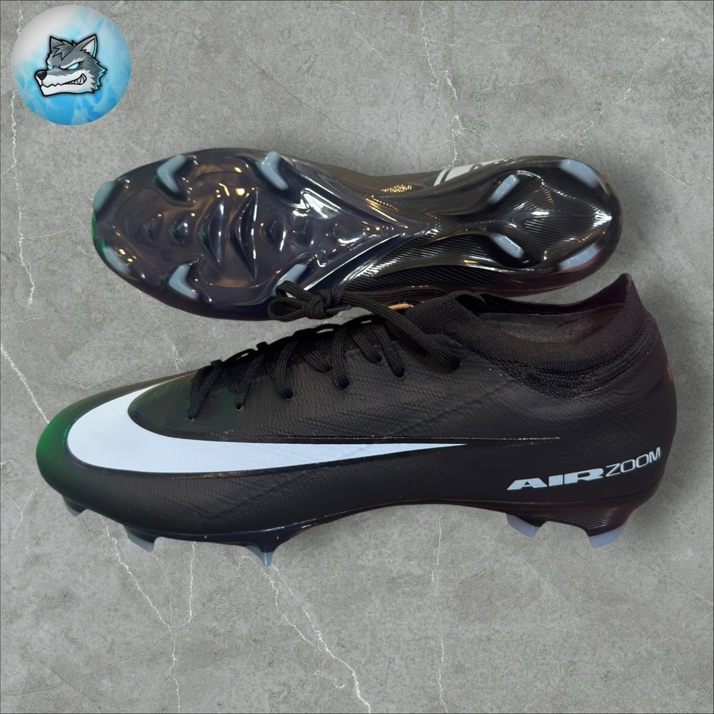 Nike Zoom Mercurial Vapor 16 Pro FG Soccer Cleats Black FQ8685-001 Men's Size 13
